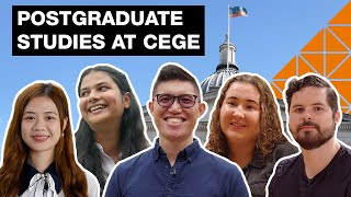 Postgraduate Studies at CEGE