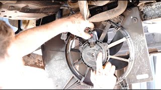 How to Remove & Replace Ford Fiesta Radiator Fan Assembly WS WT 2008-2013