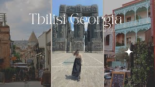 Tbilisi Georgia VLOG 🇬🇪 ☀️  What to do in Georgia☁️ Georgian wine🍷 Mtatsminda park 🎡Vlog