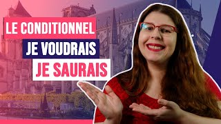 Como dizer  EU GOSTARIA / EU FARIA em Francês? - Conditionnel en français | Francês com a Lu