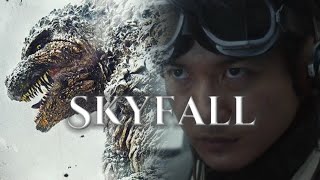 Godzilla vs Shikishima - Skyfall | Godzilla Minus One