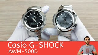 Стальной привет из 1989 года / Casio G-SHOCK AWM-500D-1A и AWM-500D-1A8