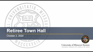 UM System Retiree Health Benefits Virtual Town Hall