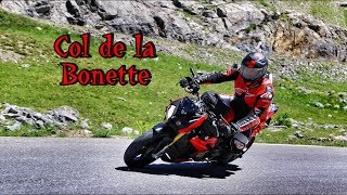 Col de la Bonette, France on a BMW S1000R 25/06/2017