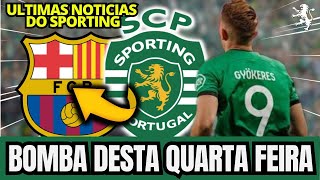 🟢💣 BOMBA! URGENTE! SURPREENDEU TODO O MUNDO! NOTÍCIAS DO SPORTING CLUBE DE PORTUGAL