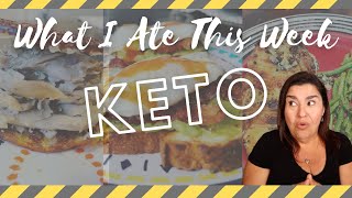 WHAT I ATE THIS WEEK ON KETO | Keto Health Journey | VLOG