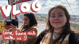 vlog: come hang out with us in london! (clippers and emirates air line edition)