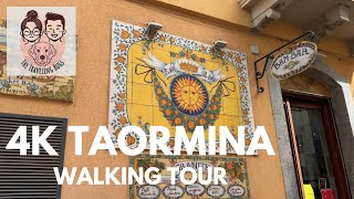 **4K** Taormina, Sicily | Italy Walking Tour | June 24, 2024