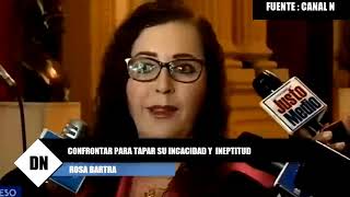 SETIMODIA SEMANARIO:CONGRESISTA ROSA BARTRA ,LLAMA INCAPAZ A PRESIDENTE MARTIN VIZCARRA