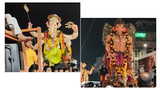 Ganesh nimajjanam in tank bund 2024 | ganesh shobha yatra in hyderabad 2024