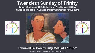 20th Sunday After Trinity