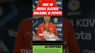 Jang Wi Middle Blocker Jangkung Ai Peppers