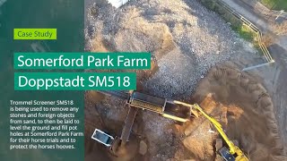 Somerford Park Farm - Doppstadt SM518 - Screening Sand