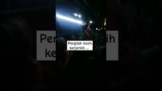 Perempuan antik karaoke di dalam Bus Viral - Kasih pergilah