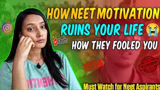 HOW NEET MOTIVATION FOOLS YOU🚨❌|NEET 2025 | Kritika Pandey