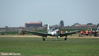 Messerschmitt Me 208 low pass and landing approach