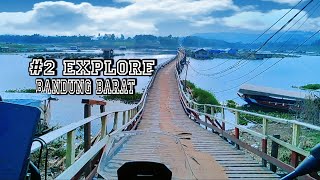 EXPLORE BANDUNG BARAT ★ Jembatan Apung Surapatin beneran GOKIL ★ Pulang via cariu versi malam