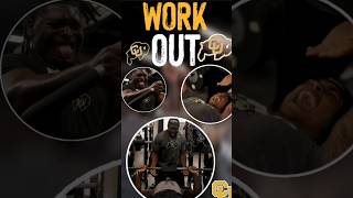 Coach Prime✨️Colorado Buffaloes🤯 'EXTREME' Work-Out Session 💪🏽🏋🏽 |WE GOT NOW!! #shorts #deion #shilo