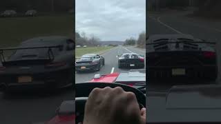 Lamborghini advantador vs Porsche gt2rs