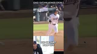 Shohei Ohtani's Insane Pimp Off After Home Run!