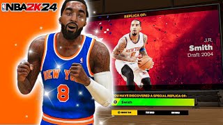 This Jr Smith “MR SWISH” Build with 86 DUNK + 92 BALL HANDLE is UNSTOPPABLE on NBA 2K24!