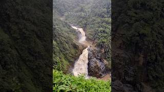 Thunderous Waterfalls: Nature’s Majesty in Action 🌊💥 #sirsi #water #karnataka #nature #travel