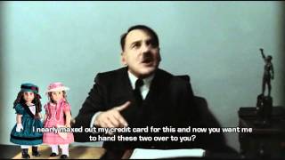 Hitler finally gets a Cécile and Marie-Grace doll.