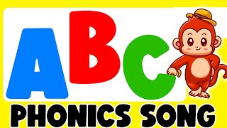 ABC Phonic Song - Toddler Learning Video Songs, A for Apple, Nursery Rhymes, Kids Songs, ABCD Song