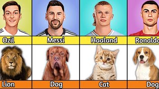 Famous Football Players And Their Favourite Animals