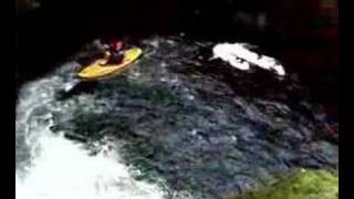 Aberystwyth University Kayak Club Creeking 01