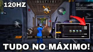 3 DIA COM POCO X6 PRO NO FREE FIRE 😍 120HZ TUDO NO MAXIMO!!!