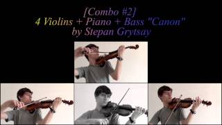 "Canon" [4 Violins + Piano + Bass] by Stepan Grytsay