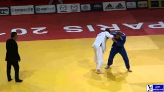 Judo 2015 Grand Slam Paris: Semenov (RUS) - de Wit (NED) [-81kg] repechage