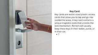 TYPES OF APARTMENT KEYS