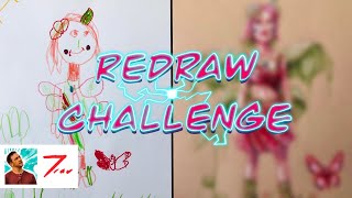 Redraw Challenge Using BIC Pens