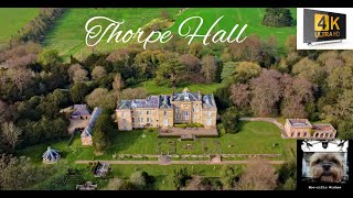 THORPE HALL, Rudston #drone #djimini3pro #4k #macdonald #eastyorkshire