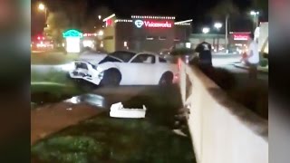 MUSTANGS ATTACK CROWDS AGAIN! Two Mustangs meet their demise at a local car meet in Phx Az