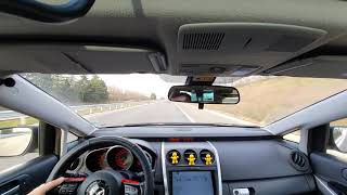 Mazda CX 7 0 to 213 km/h