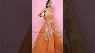 New letest orange bride party wear lehenga|| #newsong|| #shorts||