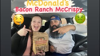 McDonald’s / New Bacon Ranch McCrispy / Review