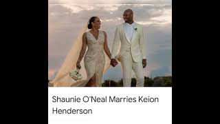 Shaunie O'Neal marries Pastor Keon Henderson. Congratulations!