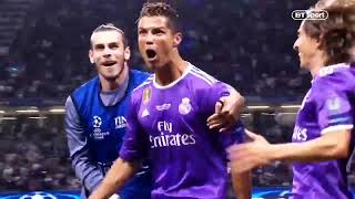 Cristiano Ronaldo 2017 UCL final Goal Celebration Free Clip | Clip For Edit