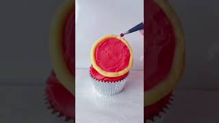 Make a Pizza 🍕 Cupcake 😍🧁 #Shorts