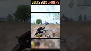 Zero recoil like hacker ☠️ || 1v2 in second 😈 || #shorts #short #pubg #pubgmobile #trending