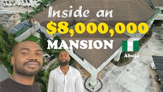 Touring an 8 Bedroom Luxury Mansion in Abuja Nigeria