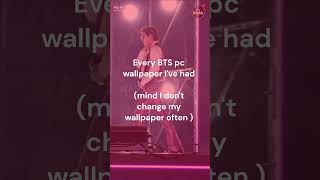 Every BTS wallpaper Ive used 💜✨#bts #btsarmy