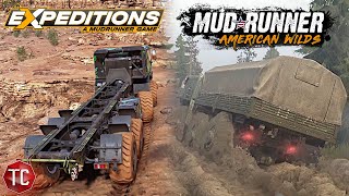 EXPEDITIONS (2024) vs MudRunner (2017) GAMEPLAY COMPARISON! Graphics, Sound, Atmosphere & MORE!