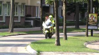 Ambulancemotor Apeldoorn met spoed naar een melding