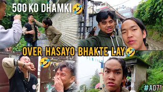 Bhakte lay deyo 500 ko Dhamki (BTS)video🤣😂🔥@risingboysentertainment3075@adityamukhia2622