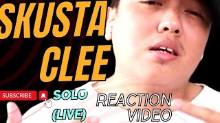 Skusta clee Solo (Live) REACTION VIDEO The Vybeeesss! 😎